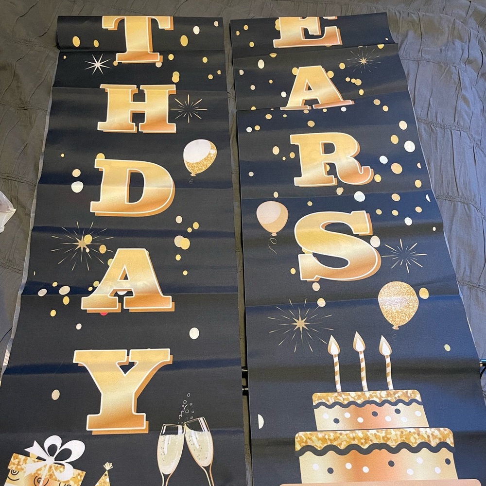 50th birthday banner